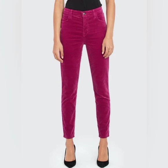 J Brand velvet pants - size 24 - Picture 1 of 14